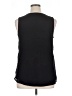 Worthington 100% Polyester Silver Sleeveless Blouse Size XL - photo 2