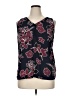 Express 100% Polyester Burgundy Sleeveless Blouse Size XL - photo 1