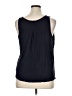 Express 100% Polyester Burgundy Sleeveless Blouse Size XL - photo 2