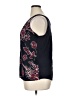 Express 100% Polyester Burgundy Sleeveless Blouse Size XL - photo 5