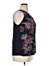 Express 100% Polyester Burgundy Sleeveless Blouse Size XL - photo 4
