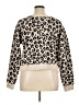 Francesca's Animal Print Ivory Cardigan Size XL - photo 2
