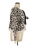 Francesca's Animal Print Ivory Cardigan Size XL - photo 4