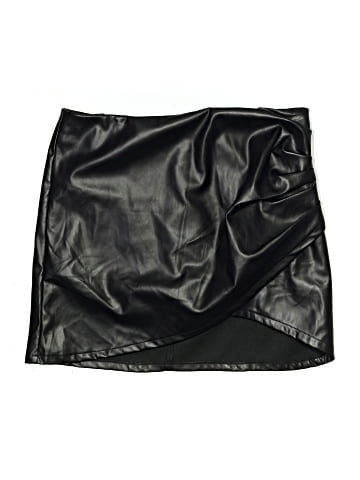 Assorted Brands Leather Skirt (view 1)