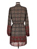 Alya 100% Polyester Paisley Gray Casual Dress Size M - photo 2