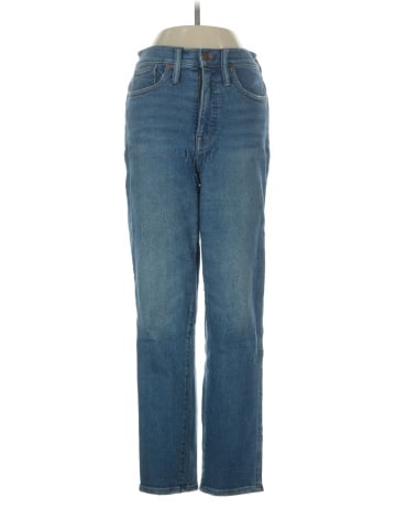 Madewell Stovepipe Jeans in Ditmas Wash (view 1)