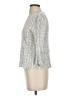 Market Silver 3/4 Sleeve Top Size S - photo 5