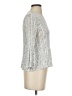 Market Silver 3/4 Sleeve Top Size S - photo 4