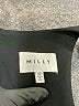 Milly 100% Viscose Solid Black Casual Dress Size 10 - photo 7