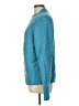 Ann Taylor Solid Teal Pullover Sweater Size L - photo 5