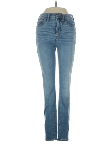 Madewell 10" High-Rise Roadtripper Authentic Jeans in Vinton Wash (view 1)