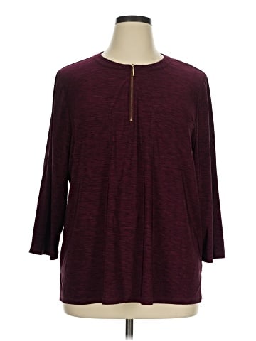 Jones Studio 3/4 Sleeve Top (view 1)