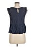 Mine Blue Sleeveless Blouse Size M - photo 2