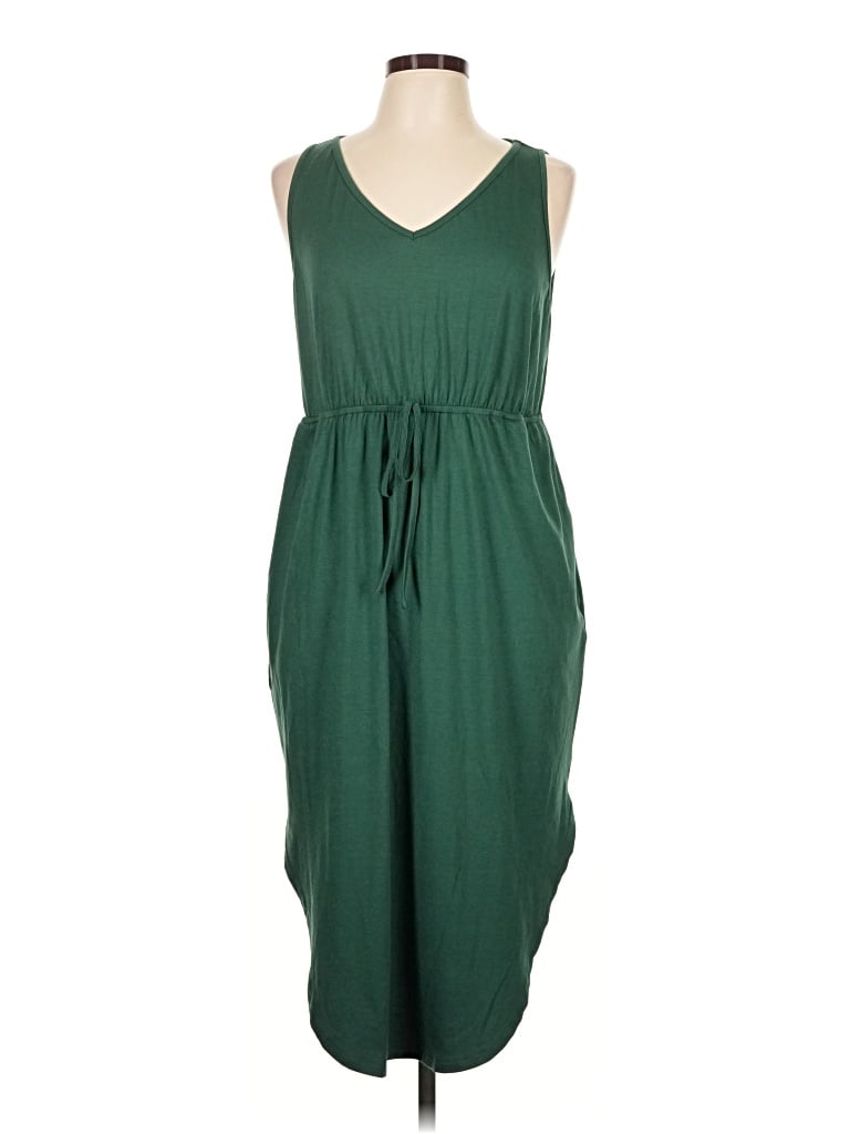 Pre-owned Cupshe Casual Dress In Green