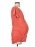 Old Navy - Maternity Orange Short Sleeve T-Shirt Size Sm Maternity - photo 4