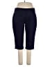 Croft & Barrow Solid Blue Active Pants Size 16 Petite - photo 1