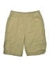 The Children's Place 100% Cotton Solid Tan Cargo Shorts Size 14 - photo 1
