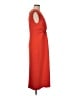 Ann Taylor 100% Polyester Red Casual Dress Size 6 - photo 4