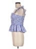 Altar'd State 100% Cotton Blue Sleeveless Top Size M - photo 5