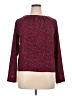 Forever 21 100% Polyester Burgundy Long Sleeve Blouse Size L - photo 1