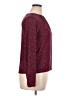Forever 21 100% Polyester Burgundy Long Sleeve Blouse Size L - photo 4