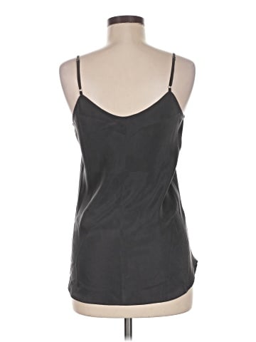 Garnet Hill Sleeveless Silk Top (view 2)