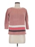 Boden 100% Cotton Color Block Pink Pullover Sweater Size 8 - photo 1