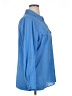 Elementz 100% Polyester Polka Dots Blue Long Sleeve Blouse Size XL - photo 4