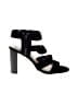 Tahari 100% Leather Black Sandals Size 8 1/2 - photo 1