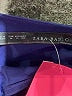 Zara Basic 100% Polyester Solid Blue Casual Dress Size M - photo 7