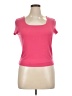 YMI Pink Short Sleeve Top Size XL - photo 1