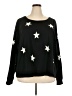 Billy T Stars Black Pullover Sweater Size 3X - photo 1