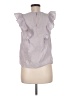 Splendid Gray Sleeveless Blouse Size M - photo 2