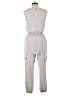 Discreet Solid Gray Jumpsuit Size M - photo 2