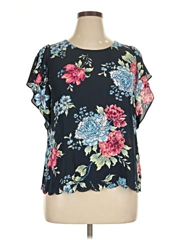A. Byer Short Sleeve Blouse (view 1)