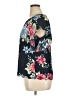 A. Byer Black Short Sleeve Blouse Size XL - photo 5