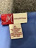 JM Collection Blue 3/4 Sleeve Top Size XL - photo 7