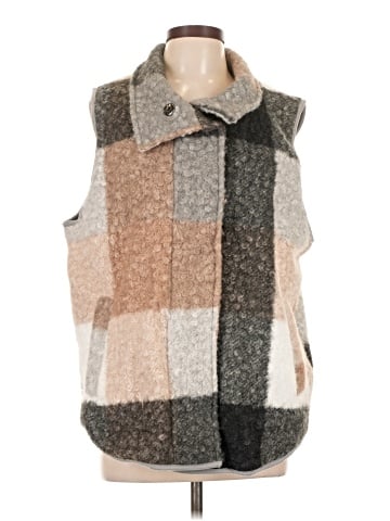 Natural Reflections Faux Fur Vest (view 1)