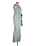 Xscape Teal Cocktail Dress Size 14 - photo 4
