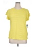 1.State Yellow Short Sleeve Top Size XL - photo 1