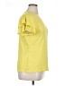 1.State Yellow Short Sleeve Top Size XL - photo 4