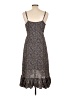 Rails Floral Gray Casual Dress Size L - photo 2