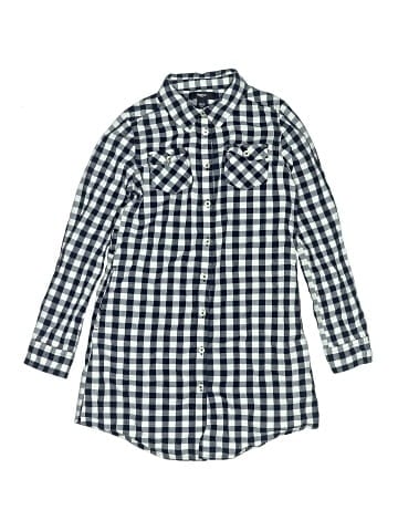 Gap Kids Outlet 3/4 Sleeve Button-Down Shirt (view 1)