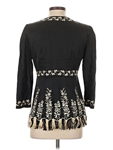 Nanette Lepore 3/4 Sleeve Silk Top (view 2)