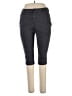 St. John's Bay Argyle Black Active Pants Size 14 - photo 1