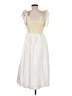 Kourt 100% Polyester Ivory Casual Dress Size M - photo 2