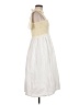 Kourt 100% Polyester Ivory Casual Dress Size M - photo 4