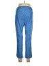 Tribal Print Blue Casual Pants Size 12 - photo 2