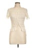 Unbranded Ivory Short Sleeve Blouse Size L - photo 1