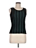 St. John Green Sleeveless Top Size M - photo 1